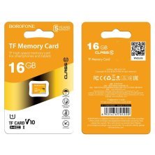 Карта памяти BOROFONE microSD 16Gb