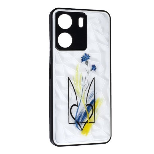 Накладка Prisma UA для Xiaomi Redmi 13C/Poco C65 Ukraine with flowers