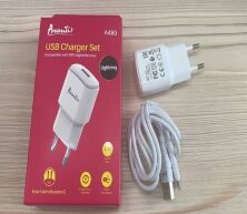 Мережевий Зарядний Пристрій Avantis A480 1USB Lightning White