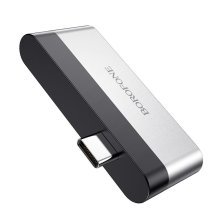 Перехідник BOROFONE DH2 USB HUB з Type-C на 1 USB (3.0) та HDMI