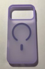 Чехол Silicone and Plastic Matte Nofelet for Apple Iphone 17 ProMax with Magsafe