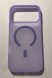 Чехол Silicone and Plastic Matte Nofelet for Apple Iphone 17 ProMax with Magsafe