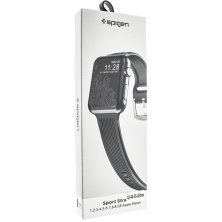 Ремінець силіконовий SPIGEN SP-05 APPLE WATCH 38мм | 40мм | 41мм ЧОРНИЙ