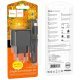 СЗУ HOCO CS11A (1USB) + USB - Type-C (28pc) (черный)
