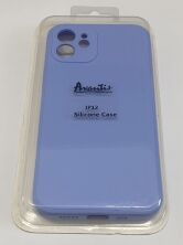 Avantis Full Silicone Case Apple Iphone 12 (camera protect) Lilac