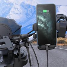 Зарядний пристрій для мотоцикла HOCO Z45A 2USB 2,4A