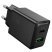 Мережевий зарядний пристрій HOCO N69 Nuevo 20W PD / QC3.0, чорний