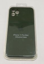 Чохол Silicone Case Copy Apple iPhone 11 Pro Max Square Army Green, 18