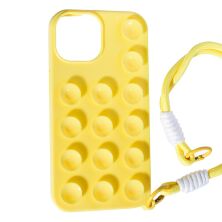 Накладка Selfie Case для Apple iPhone 13/14/15 Yellow