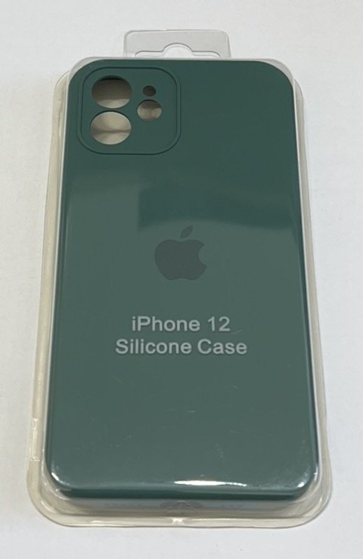 Чохол Silicone Case Copy Apple iPhone 12 Square Blue, 11
