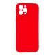 Силіконовий чохол SMTT для Apple iPhone 12 Pro Max Red