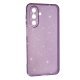 Силіконовий чохол Clear Shine для Samsung A17 Violet