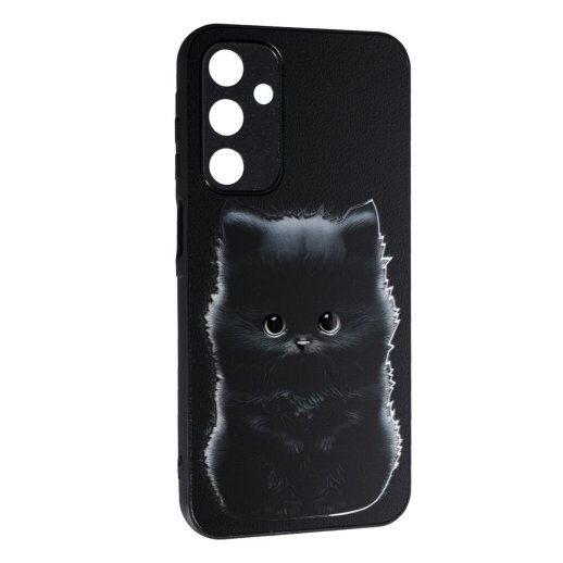 Накладка Fashion Mix для Samsung A25 Black Cat