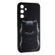 Накладка Fashion Mix для Samsung A25 Black Cat