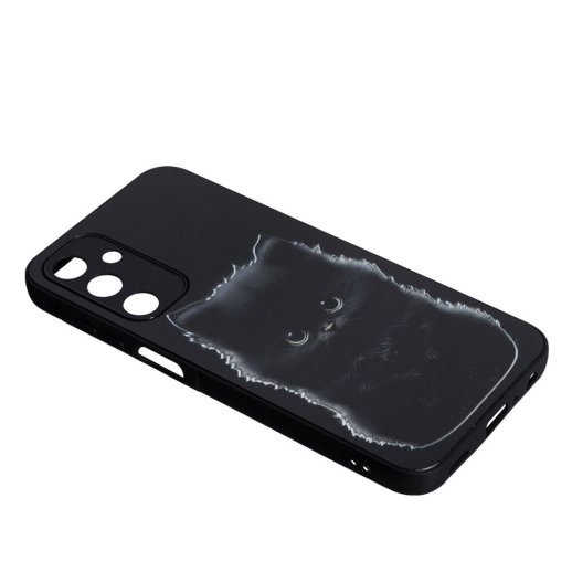 Накладка Fashion Mix для Samsung A25 Black Cat
