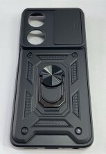 Armor Case With Curtain for Oppo A98 5G Dark Blue