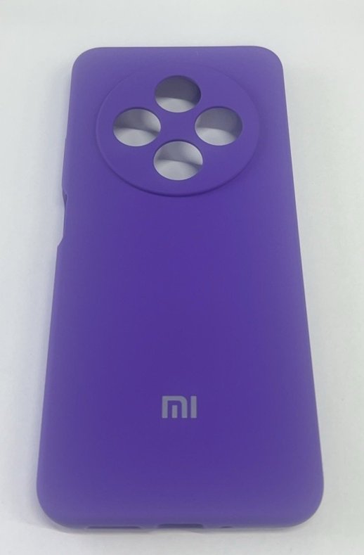 Чехол Silicone Case for Xiaomi Redmi 14C Red