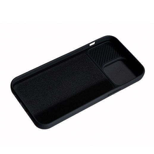 Силікон Case Camera для Apple iPhone 14 Plus Black