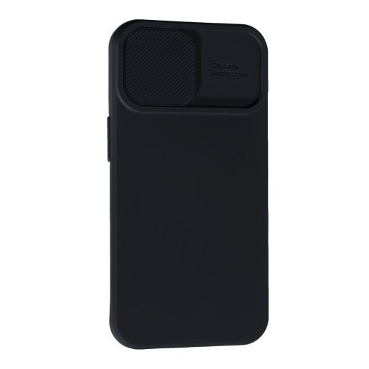 Силікон Case Camera для Apple iPhone 14 Plus Black