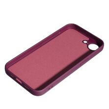 Силікон Case SMTT (AA) для Apple iPhone 16E Bordo
