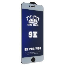 Захисне скло 9K BLUE LIGHT APPLE IPHONE 7 | 8 БІЛИЙ
