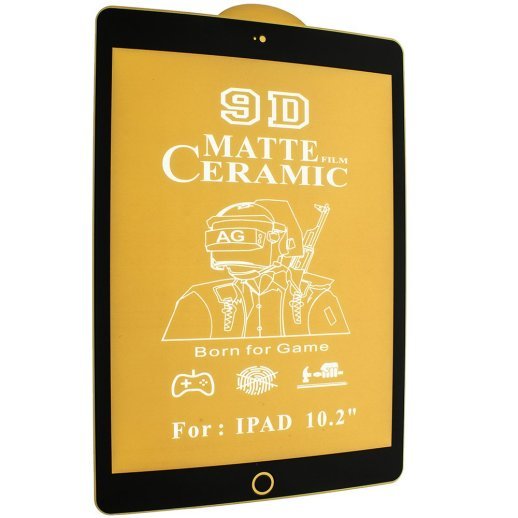 CERAMICS FILM 9D МАТОВЕ APPLE IPAD 7/9 10.2" (2019/2021) ЧОРНИЙ