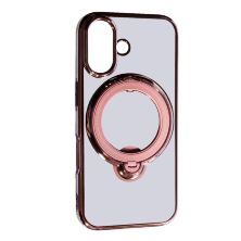 Накладка TPU With Stand для Apple iPhone 16 Pink