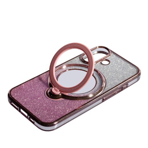 Накладка TPU With Stand для Apple iPhone 16 Pink
