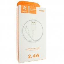 Кабель USB Denmen D22V USB - micro USB (2,4A)