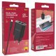 Мережевий зарядний пристрій Borofone BN2 2*USB 2,1A + кабель USB - MicroUSB, чорний