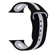 Ремінець силіконовий LINE 2 COLORS для APPLE WATCH 38 | 40 | 41 мм SMALL SIZE
