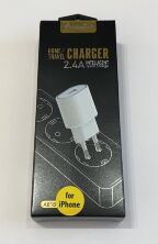 Мережевий Зарядний Пристрій Avantis A818 Pro 1USB Lightning White