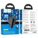 СЗУ HOCO CS21A QC 3.0 (1USB/18W) + USB - MicroUSB (32pc) (черный)