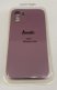 Avantis Full Silicone Case Apple Iphone 12 (camera protect) Lilac pride
