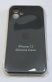 Чохол Silicone Case Copy Apple iPhone 12 Square Dark Grey