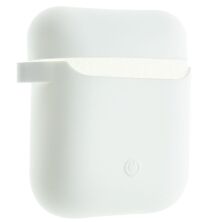 Чохол для Apple AirPods 2 з карабіном з'єднаний 9_WHITE