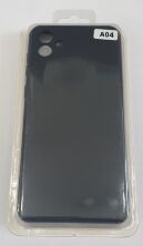 Чохол Silicone Case for Samsung A04 (A045F) No Logo Black