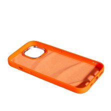 Силіконовий чохол Soft Puffer для Apple iPhone 15 Orange
