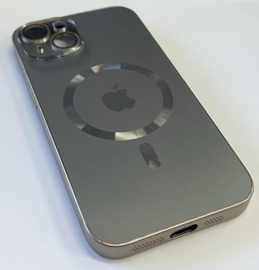 Чехол AG-ACRYLICS Magsafe for Apple Iphone 14 Blue Titanium