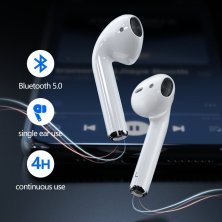 Бездротові навушники DENMEN DL11 БІЛИЙ