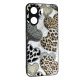 Накладка Fashion Mix для Xiaomi Redmi 13C/Poco C65 Leopard Hearts