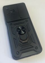 Armor Case With Curtain for Tecno Pova Neo  3 Black