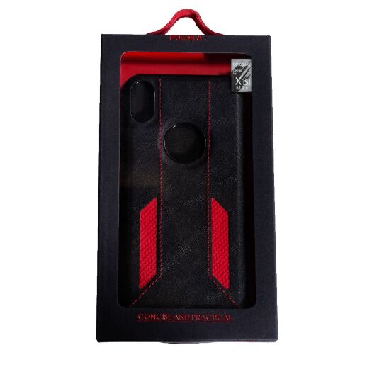 Накладка Puloka Sport Carbon для Apple iPhone Xs Max Red
