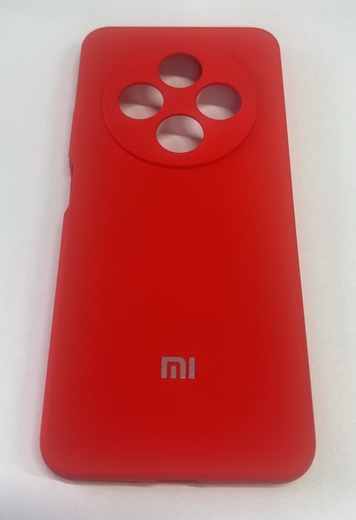 Чехол Silicone Case for Xiaomi Redmi 14C Yellow
