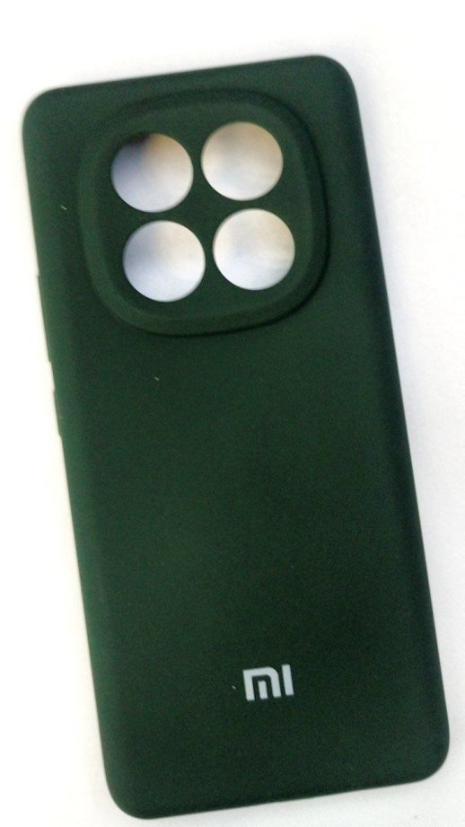 Чехол Silicone Case for Xiaomi Redmi Note 14 Pro +5G Dark Green 22