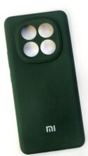 Чехол Silicone Case for Xiaomi Redmi Note 14 Pro +5G Dark Green 22