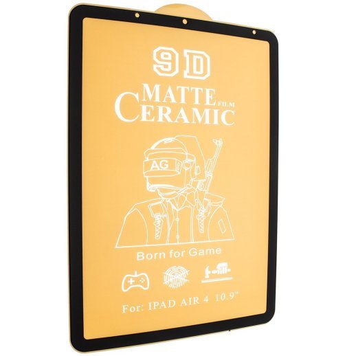 CERAMICS FILM 9D МАТОВЕ APPLE IPAD AIR 4 10.9" (2020) ЧОРНИЙ