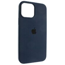 Задня накладка з Magsafe + ЗАСТАВКА Full Silicone Case APPLE iPhone 13 PRO MAX 6,7" 3-ABYSS-BLUE