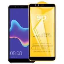 Захисне скло 9D HUAWEI Y9 2018 BLACK