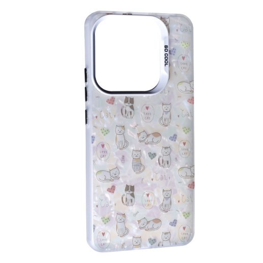 Накладка Soft Milky для Xiaomi Redmi Note 14 (4G) (UA/EUROPE) Love cat